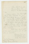 1862-09-19 Colonel Walker states Captain Ayer has no authority to recruit and will be reported as a deserter unless he returns to the regiment by Elijah Walker