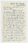 1862-09-26  Captain S.B. Hatch requests discharge for disability