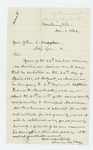 1862-12-01  Edmund Flagg writes on behalf of Mr. Burkman