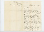 1863-01-08  J.D. Tucker writes Governor Coburn recommends Captain Richard Ayer for vacancy left by death of Major Pitcher