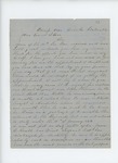 1863-01-15 Sergeant Thomas Campbell of Company E thanks George E. Starr for efforts on his behalf by Thomas Campbell