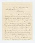 1863-02-28  John L. Locke and others recommend Sergeant Amos B. Wooster for promotion