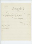1863-09-06  Captain Gray forwards the monthly return to Adjutant General Hodsdon