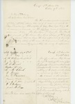 1863-10-17  Captain Robert H. Gray and other officers recommend promotion of Sergeant Christopher C. Gray