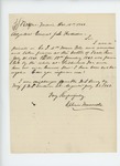 1863-12-15  Ephraim Maddocks inquires about his status as exchanged prisoner