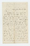 1864-02-13  Assistant Surgeon Albion Cobb requests promotion to Surgeon