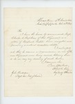 1864-02-16  Major Robert H. Gray recommends Charles A. Hopkins for a commission in a new regiment