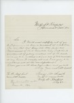 1864-02-23  George M. Smith requests date he is to be mustered out