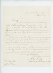 1864-03-28  Captain Arthur Libby of Company A recommends Sergeant Llewellyn Lincoln for promotion to a new regiment