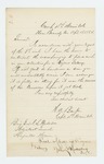 1864-04-18  Captain Barker sends his photograph to Adjutant General Hodsdon