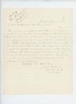1864-07-13  Sergeant Joseph B. Babson of Company H requests an extension of his furlough