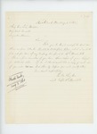 1864-08-01  W.A. Barker requests blank muster and descriptive rolls for men of his company transferred to the 19th Maine