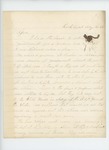 1864-08-16  Colonel Walker writes Adjutant General regarding regimental flags