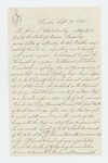 1864-09-19  Willard Robbins writes regarding a photograph of his son Nathaniel, a prisoner in Charleston, South Carolina