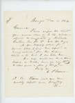 1864-12-05  C.P. Brown seeks information on whereabouts of Michael Butler of Company I