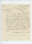 1865-10-31   Mr. Lewis requests further information relating to the death of Samuel D. Small