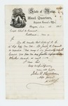 1865-12-12   Adjutant General Hodsdon writes Captain Charles H. Conant requesting further information about Lieutenant Joseph R. Conant