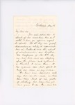 Letter from Captain Mark H. Dunnell, May 18, 1861