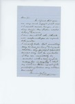 Undated (circa 1861) - J. A. Waterman expresses support for promotion of Sergeant Edwards by J. A. Waterman