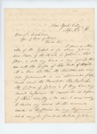 1861-04-22   Letter from the Reverend R. Adams to Governor of Maine