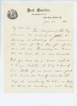 1861-06-20 Colonel Dunnell requests the surgeon's services and supply of pay and descriptive rolls by Mark H. Dunnell