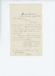 1861-07-30 Lieutenant W. H. Watson requests new commissions for himself and officers by W. H. Watson
