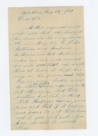 1861-08-12 William Anthoine requests the discharge of his brothers John and Ambrose to help on the farm by William Anthoine