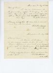 1861-08-19 Bill for supper and breakfast for Company K by Hamlin Buckman