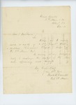 1861-08-30  Colonel Dunnell recommends Charles F. Towle for 2nd Lieutenant