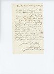 1861-09-07 Captain Goodwin reports the election of Charles H. Small as captain of Company D by Lewis B. Goodwin