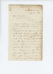 1861-09-14 John R. Adams writes regarding Colonel Jackson and the regiment by John R. Adams