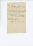 1861-09-27 Cyrus Monroe Wormell requests a copy of his lost commission by Cyrus Monroe Wormell