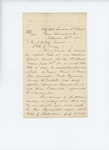 1861-09-30  Lieutenant Frederic Speed reports results of regimental elections