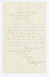 1861-10-08  L. Radford sends accounts to Adjutant General Hodsdon