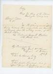 1861-10-09  Special Order 93 honorably discharging Lieutenant George W. Martin