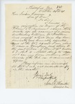 1861-10-30 Samuel Hamilton writes that he is returning to the service by Samuel Hamilton
