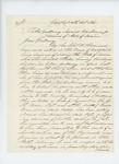 1861-10-30 Charles Sherwood writes Governor Washburn requesting a promotion for his son Charles by Charles K. Sherwood