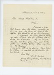 1861-11-06 Captain L.B. Goodwin writes Governor Washburn recommending Samuel Pillsbury and John D. Ladd for promotion by L. B. Goodwin