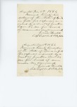 1861-12-05  Josiah Heald receipt for $22 for expenses