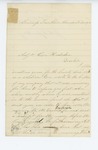 1861-12-10 James G. Spaulding writes regarding his bounty payment by James G. Spaulding