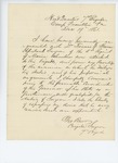 1861-12-19  Brigade Surgeon George Burr recommends Dr. Francis G. Warren