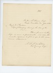 1862-01-01 Colonel Jackson requests 225 men to fill the regiment by Nathaniel Jackson