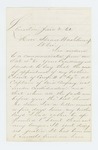 1862-01-02   George H. Pillsbury urges promotion of his brother