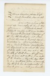 1861-01-03 Colonel Jackson replies to Governor Washburn regarding case of deserter David Dresser by Nathaniel Jackson