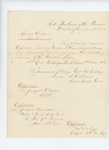 1862-01-11  Special Order 11 honorably discharging Lieutenant William H. Shaw from service