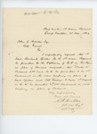 1862-01-23  Colonel Jackson requests the promotions of Burbank Spiller, Charles K. Packard, and Andrew S. Lyon