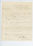 1862-02-18 Special Order 36 discharging Captain Barrows and Lieutenant Wormell by War Department
