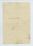 1862-02-25 James Spaulding inquires about bounty payment by James Spaulding