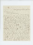 1862-03-31  George E. Fernald requests a commission from Governor Washburn