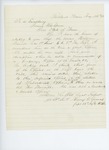 1862-05-24 Captain Henry Thomas recommends William Merrill for promotion by Henry Thomas